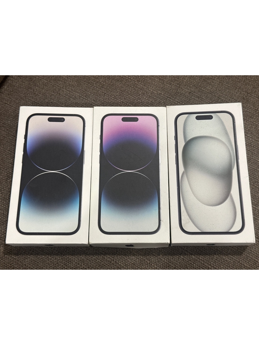 Empty Used Iphone Boxes